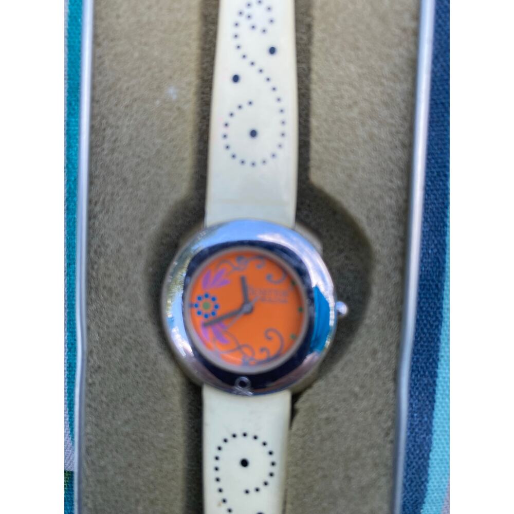 New in box United Colors of Benetton by Bullova World Time Wrist Watch VTG - Picture 2 of 7